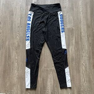 PINK Victoria's Secret Black and White Leggings Athletic Fit